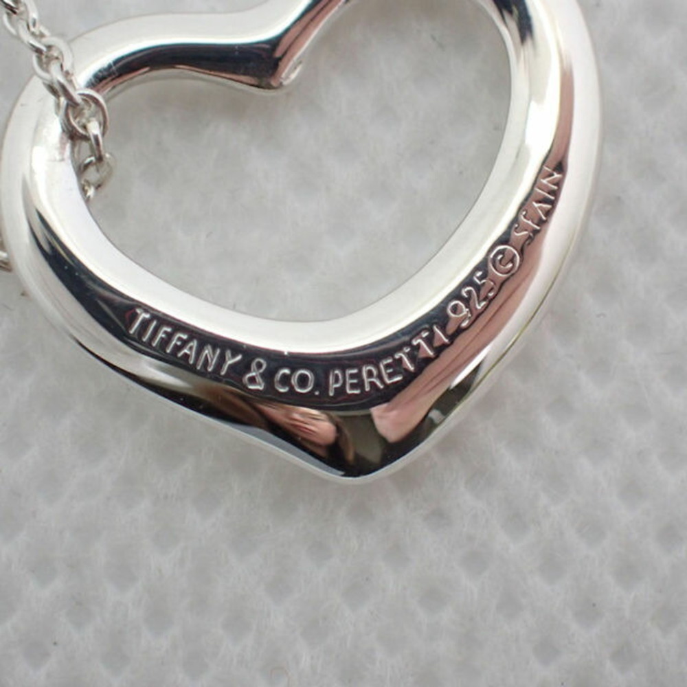 TIFFANY 925 open heart pendant necklace - Picture 7 of 10